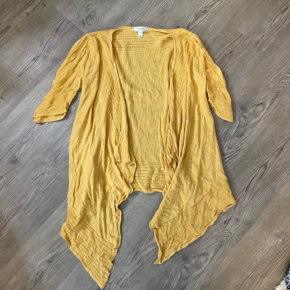 Short sleeve cardigan